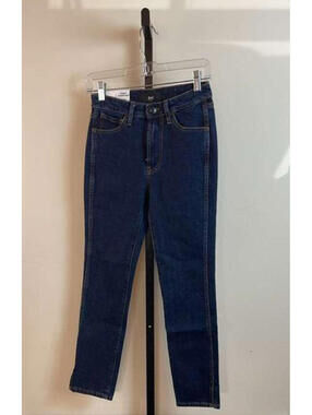 3X1  Straight Authentic High Rise Crop in Tinted $280 NWT, Size 24, Revolve, #82